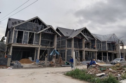 ทำหลังคาหมู่บ้าน 